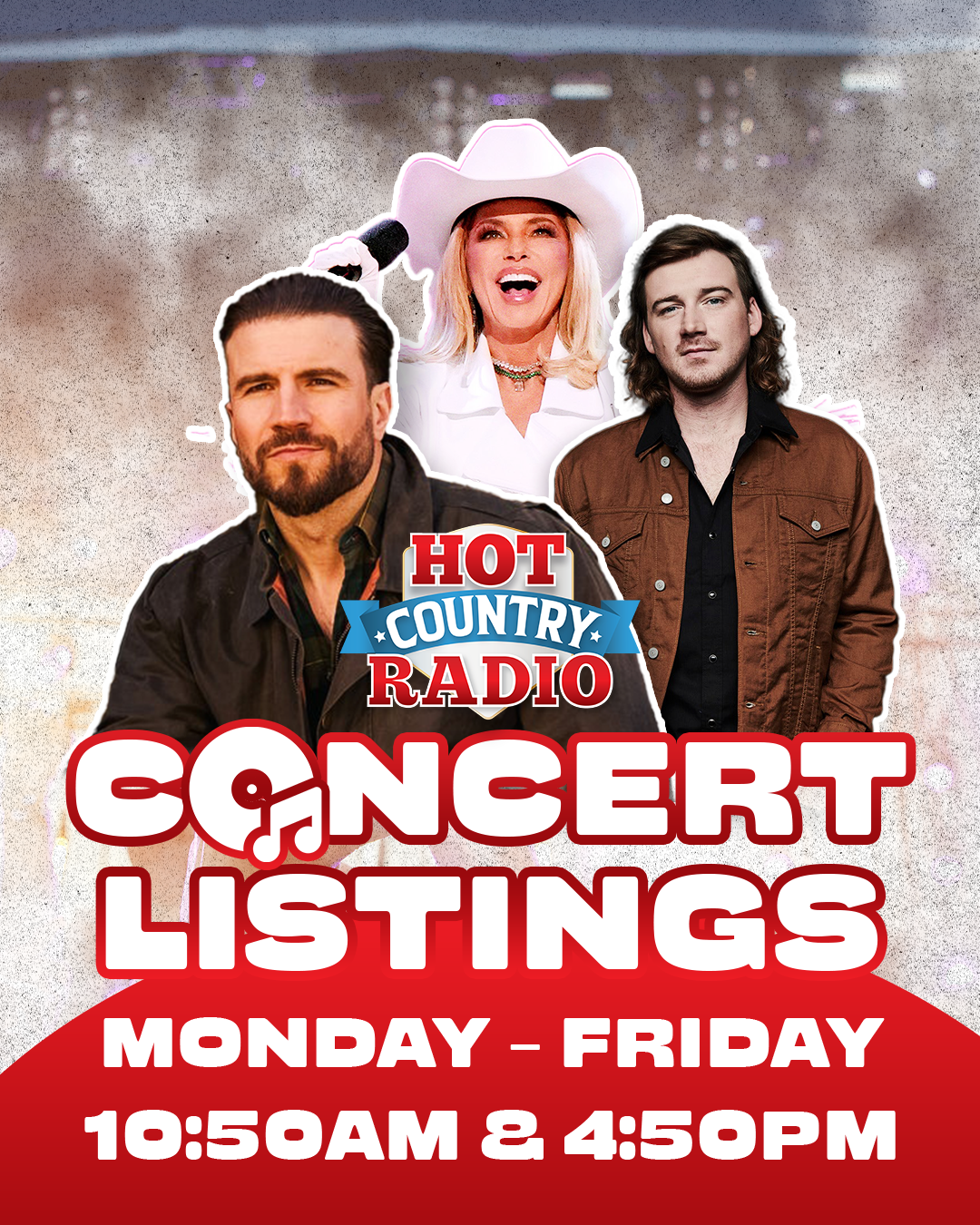 Hot Country Concert Listings